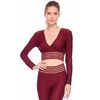 Blusa Feminina Manga Longa Fitness Facinelli 220207 - Atacado