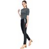 Calça Feminina Peluciada Detalhe em Courino 240482 - Atacado
