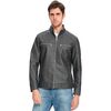 Jaqueta Masculina Em Pu Com Zíper 520139 - Atacado