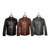 Jaqueta Masculina Em Pu Com Zíper 520139 - Atacado