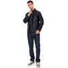 Jaqueta corino masculino Broken Rules 520155 - Atacado