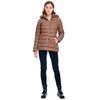 Jaqueta Feminina Puffer Com Capuz Peluciada 620239 - Atacado