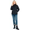 Jaqueta Feminina Puffer Casual Com Punho de Elástico 620284 - Atacado