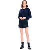 Blusa Cropped Feminina em Tricot Texturizado 650958 - Atacado