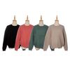 Blusa Feminina De Tricot Canelado Gola Redonda 650965 - Atacado