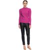 Blusa Feminina Em Tricot Básico Canelado 651052 - Atacado