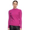 Blusa Feminina Em Tricot Básico Canelado 651052 - Atacado