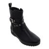 Bota Feminina Cano Baixo Mooncity 71126 Preto - Atacado