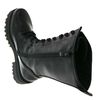 Bota Coturno Feminina Salto Tratorado Mooncity 72227 Preto - Atacado