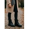 Bota Coturno Feminina Solado Tratorado Mooncity 72266 - Atacado
