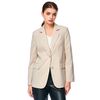 Blazer Feminino Alfaiataria Alongado 690145 - Atacado