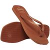 Chinelo Feminino Havaianas Slim Square Logo Pop-up
