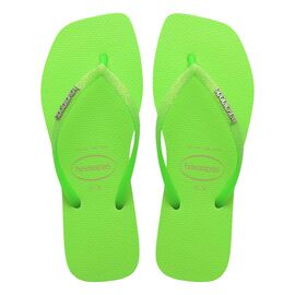 Chinelo Feminino Havaianas Slim Square Glitter Neon - Atacado