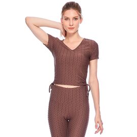 Blusa Manga Curta Fitness Feminina Facinelli 220210 - Atacado