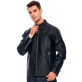 Jaqueta corino masculino Broken Rules 520155 - Atacado