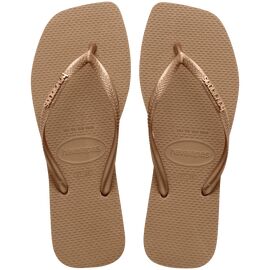 Chinelo Feminino Havaianas Slim Square Logo Metallic - Atacado
