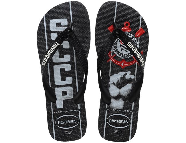 Chinelo Masculino Havaianas Top Times Corinthians - Atacado