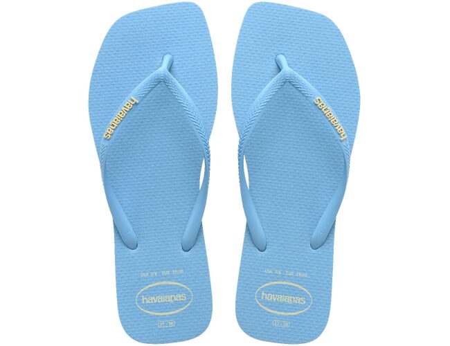Chinelo Feminino Havaianas Slim Square Logo Pop-up - Atacado