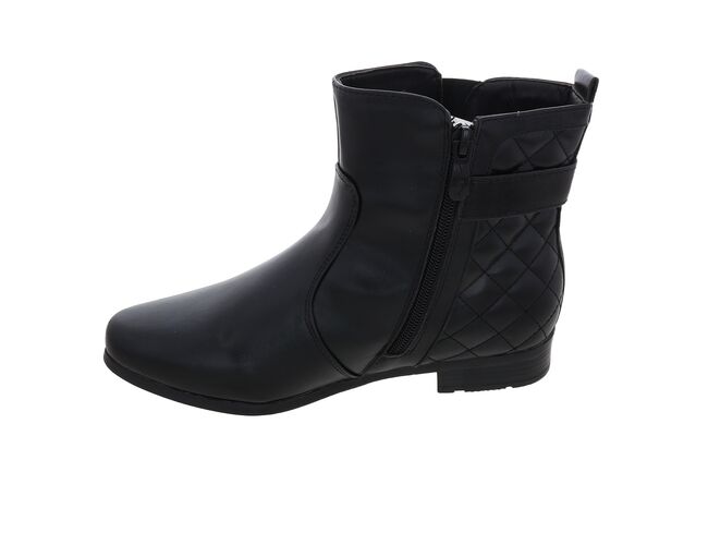 Bota Feminina Cano Curto Com Zíper Mooncity 72321 - Atacado