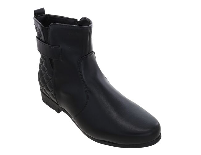 Bota Feminina Cano Curto Com Zíper Mooncity 72321 - Atacado