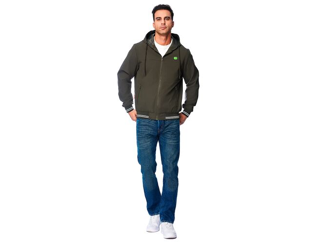 Jaqueta Masculina Marvel Huck Com Capuz e Zíper 5510002 - Atacado