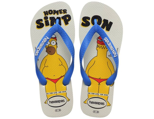 Chinelo Masculino Havaianas Simpsons - Atacado