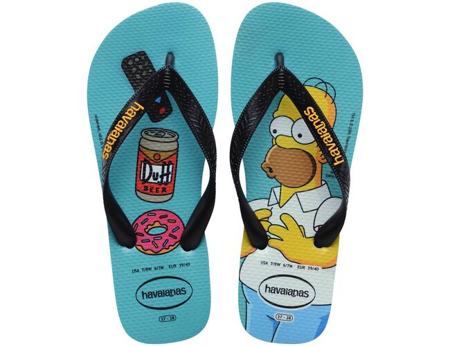 Chinelo Masculino Havaianas Simpsons - Atacado