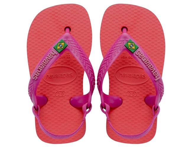 Chinelo Havaianas New Baby Brasil Logo - Atacado