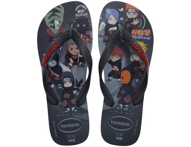 Chinelo Masculino Havaianas Top Naruto - Atacado