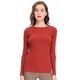 Blusa Feminina de Tricot Canelado Gola Trabalhada 650936 - Atacado