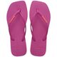 Chinelo Feminino Havaianas Slim Square Logo Pop-up